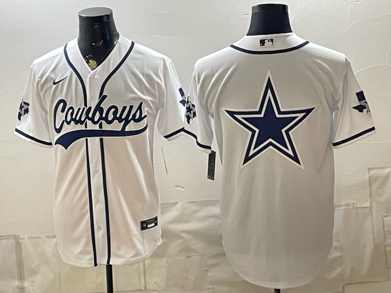 Men 2026 Dallas Cowboys blank white Nike NFL Jersey 0901002->ncaa teams->NCAA Jersey